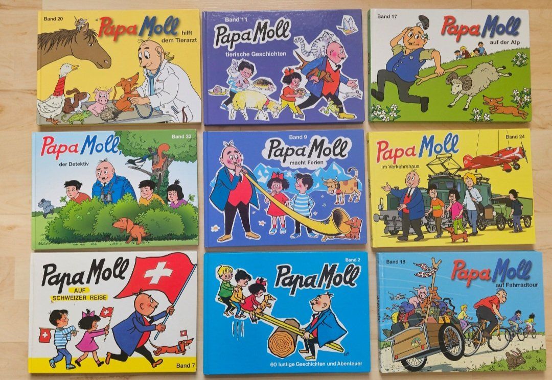 Bücher: Papa Moll Bücher – Gebraucht aus Balterswil von Dikdik1992