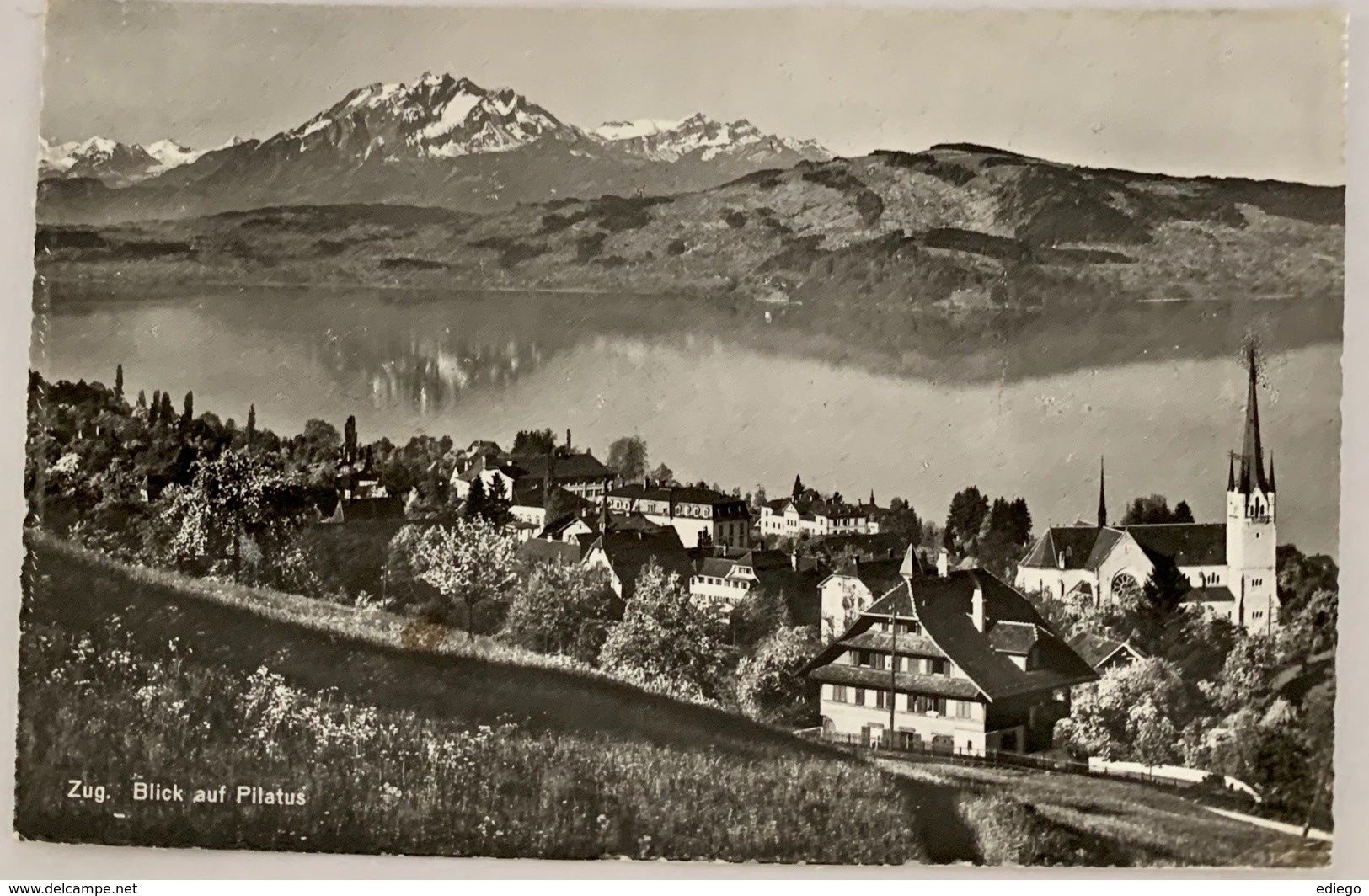 Cartoline postali: ZUG - 1960 – Usato da Lutry venduto da Ediego