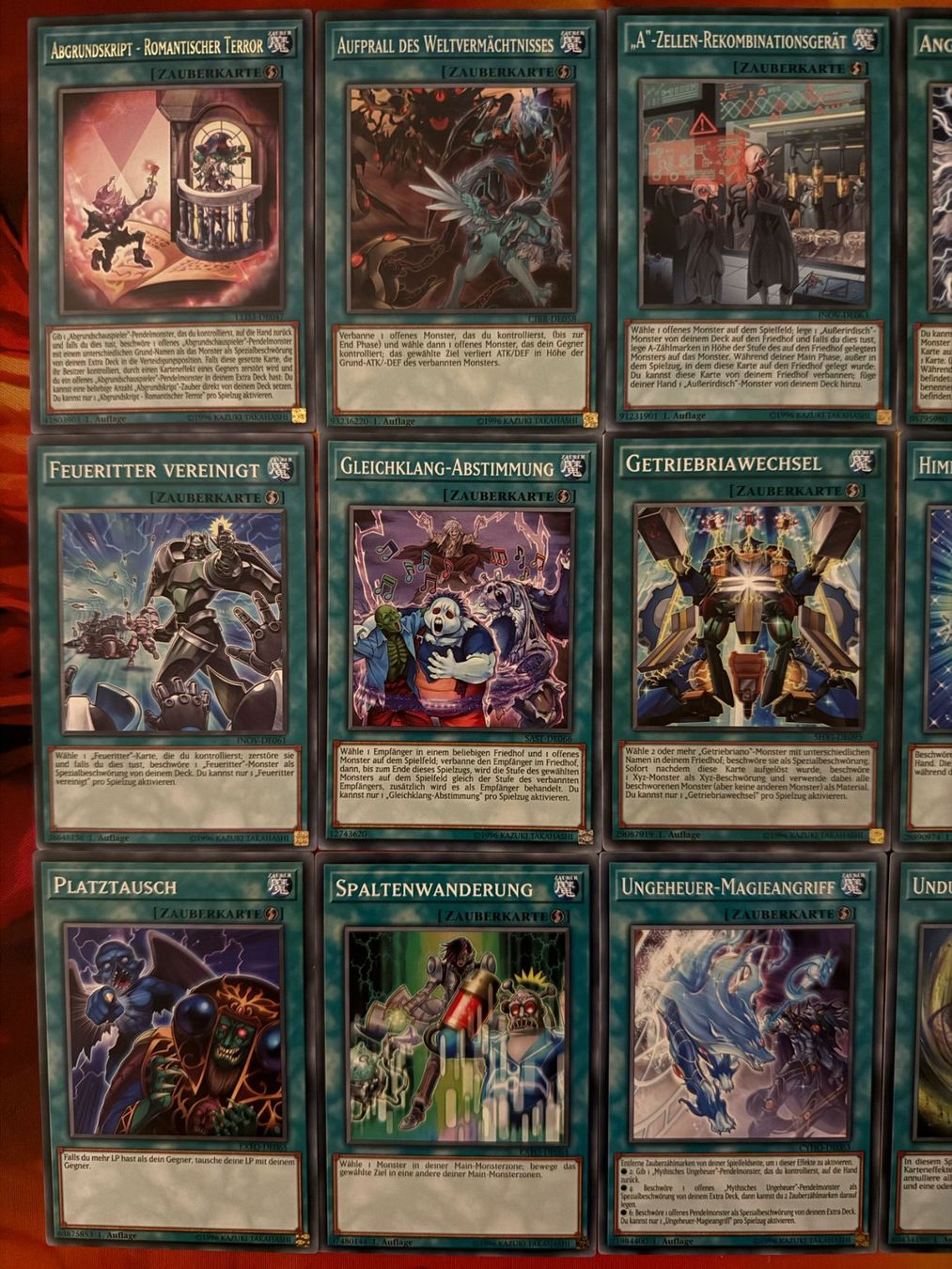 Yugioh Carte collezionabili: Yu-Gi-Oh! Zauberkarten - Set – Nuovo (secondo la descrizione) da St. Margrethen SG venduto da Burim. 1