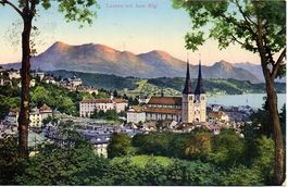 LUZERN mit dem Rigi