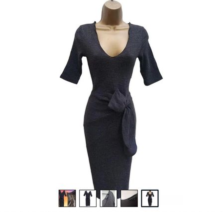 Elegantes Emporio Armani Strickkleid, Grösse XS/34