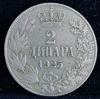 JUGOSLAWIEN 2 DINARA 1925
