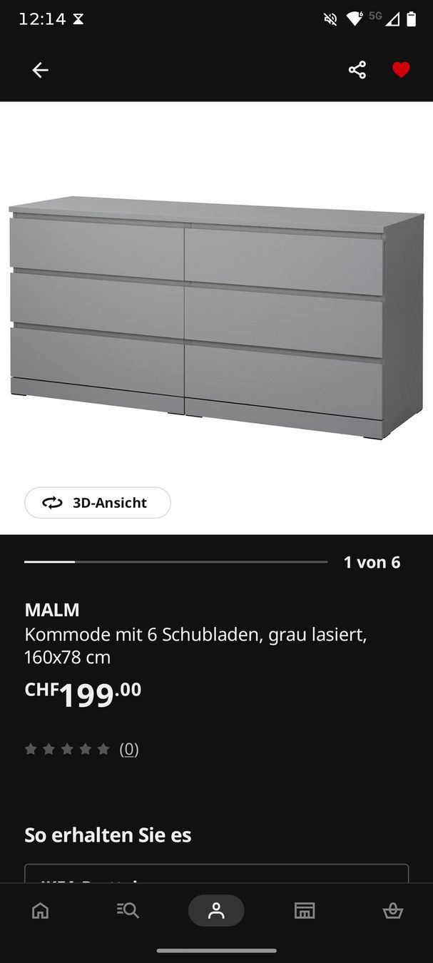 Cassettiere: Malm Kommode - Nicht mehr im Ikea Sortiment!! – Usato da Möhlin venduto da unsername 2
