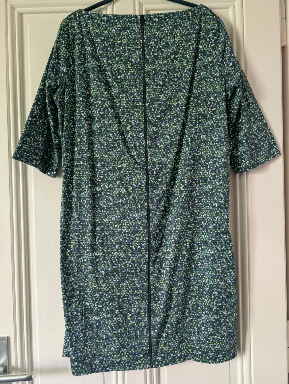 Cos Vestiti: COS : Elégante robe imprimé "vitrail" vert 42-44 – Nuovo e nell'imballaggio originale da Petit-Lancy venduto da lilycerise 3