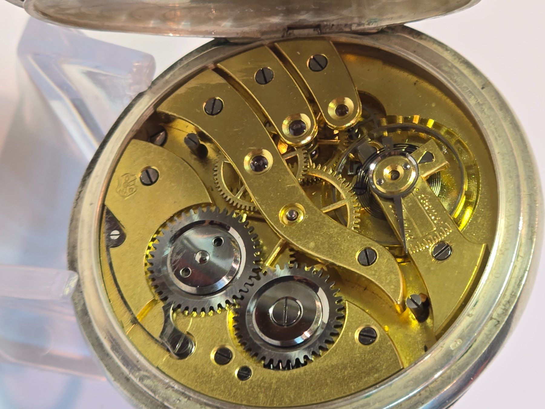 Uhren: Silbertaschenuhr 0.800 läuft – Gebraucht aus Ennetbürgen von 50shafali53 4
