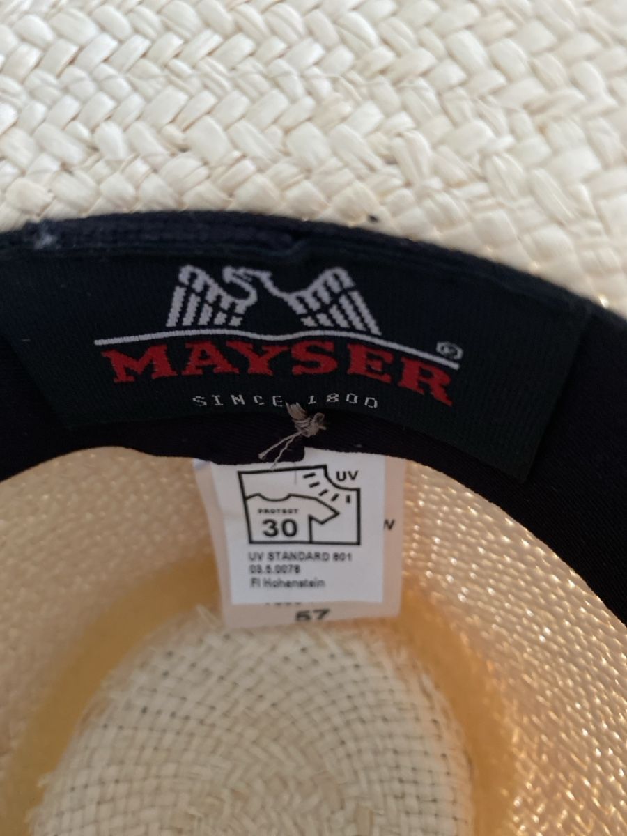 Copricapi, berretti & cappellini: Hut Panama Stroh Grösse 57 neu! – Nuovo (secondo la descrizione) da Russikon venduto da mofu961 2