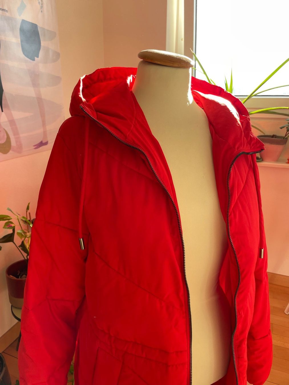 Manteaux: Roter Puffer Coat von Hush | wie neu – D'occasion à Zürich par Honeyboo 2