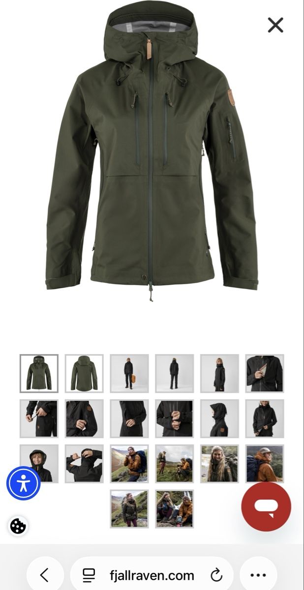 Fjällräven Giacche: Veste FJALL RAVEN imperméable technique – Nuovo (secondo la descrizione) da Lutry venduto da refledo