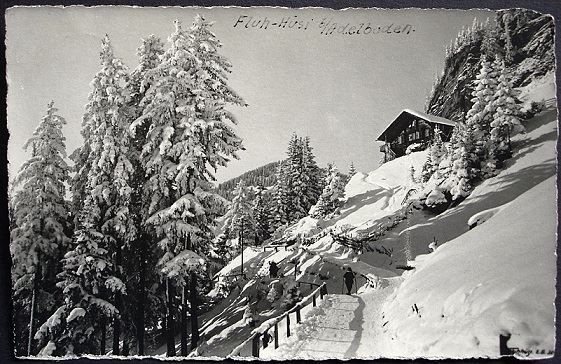 Cartoline postali: ADELBODEN Fluhhüsi – Usato da Jona venduto da philajona