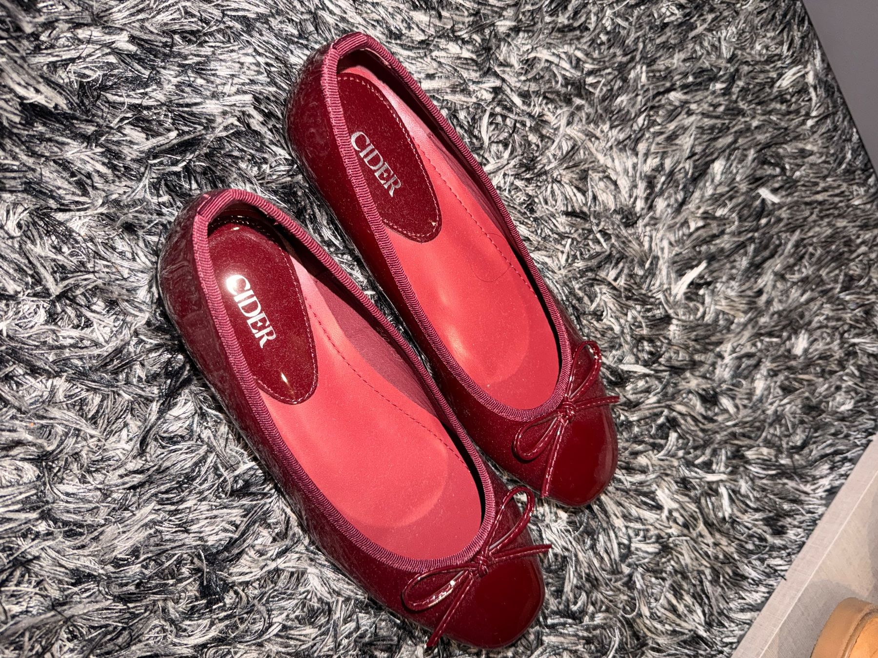 Scarpe da donna: Damen Ballerinas Cider rot – Usato da Niederlenz venduto da fiz_87fv 1