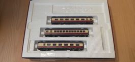 Roco 14070  A HO AC Wagen- Ergänzungset zu VT 11.5 (VT 601)