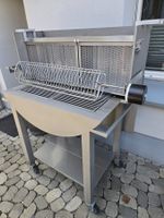 Grill, Cheminee, Profi Grill, in Edelstahl