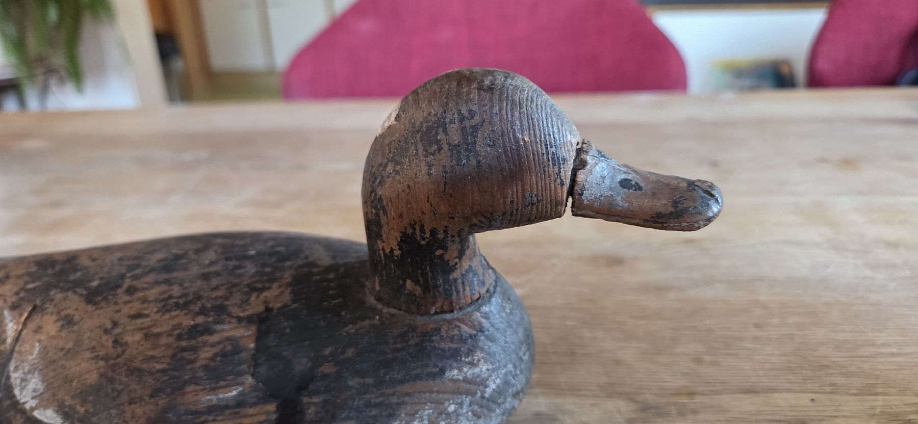 Statuette: Alte handgeschnitzte Lockente – Usato da Rehetobel venduto da hobirot01 4