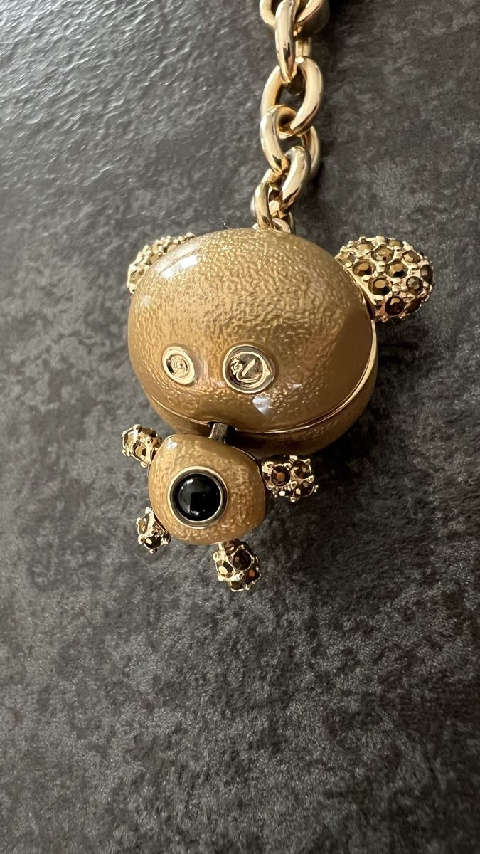 Swarovski Portachiavi: Porte-clés ours doré Swarovski – Nuovo (secondo la descrizione) da Nyon venduto da stylevintage79 3