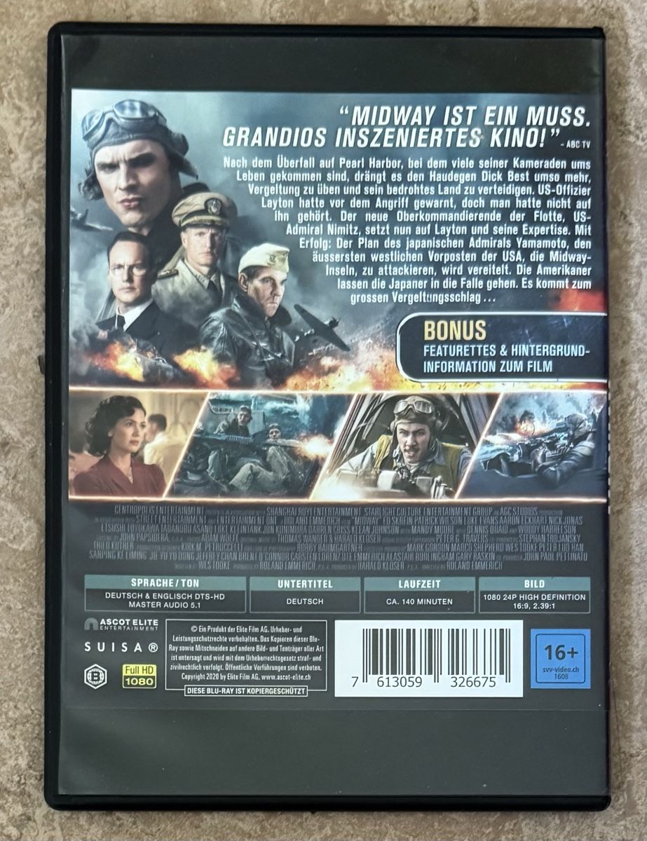 Alle DVDs: MIDWAY – Neu (gemäss Beschreibung) aus Dietikon von AndreaSch01 1