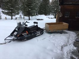 Snowmobil Schneetöff Motorschlitten Lynx Ockelbo 8000