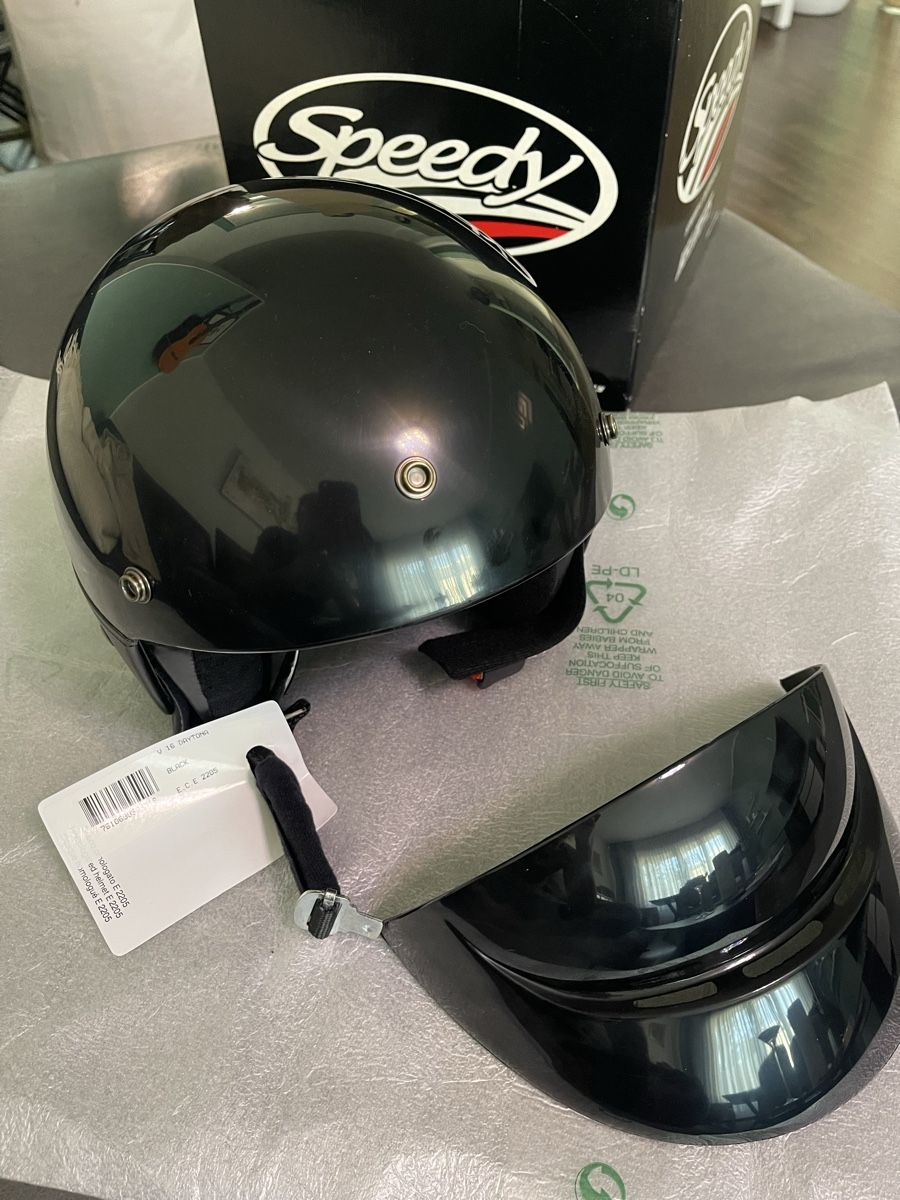 Caschi & visiere: Speedy Daytona Scooter & motorcycle Helm – Nuovo e nell'imballaggio originale da Dübendorf venduto da olh_rs5r