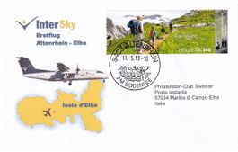 Erstflug InterSky Altenrhein - Elba 2013