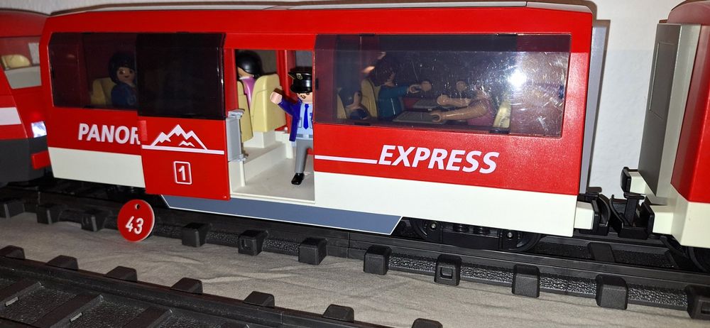 Playmobil 4124 RC-Train Personenwagen 