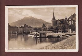 LUZERN - Quai und Pilatus