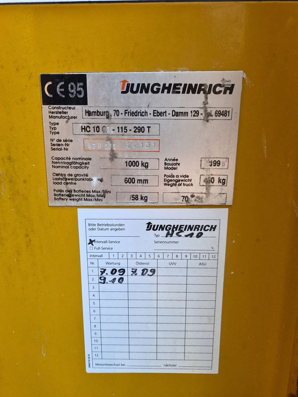 Jungheinrich Carrelli elevatori e a forche: Ameise Hubwagen – Usato da Lützelflüh-Goldb venduto da oliden71 2