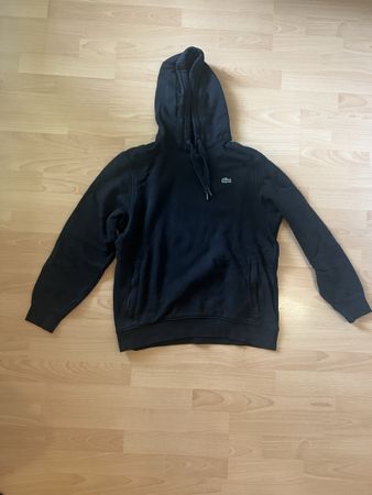 Lacoste Kapuzenpullover, schwarz, Grösse M