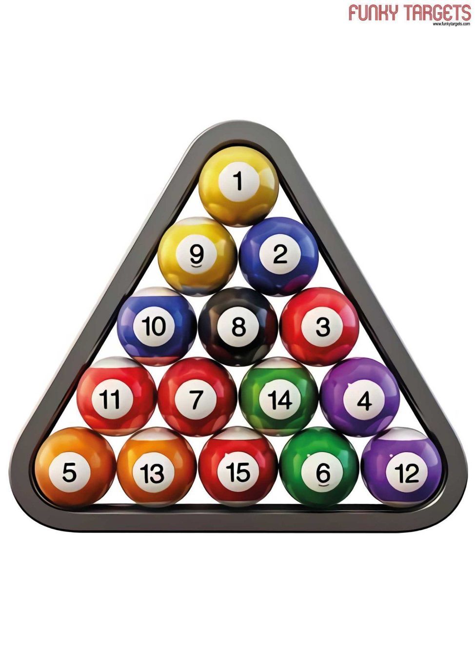 Tiro con l'arco: 8-Ball Zielscheibe 10 stk. – Nuovo e nell'imballaggio originale da Cham venduto da SwissProps