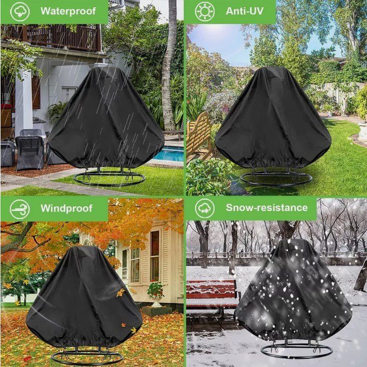 Cover & Protezioni schermo: Hängesessel Schutz hülle Abdeckung Schaukelstuhl Haube – Nuovo (secondo la descrizione) da Kirchdorf AG venduto da Apost008 3