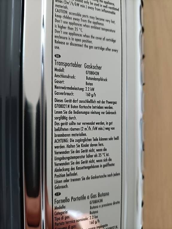 Cucine: Camping Gaskocher mit Kartuschen – Usato da Amriswil venduto da MiCastel 1