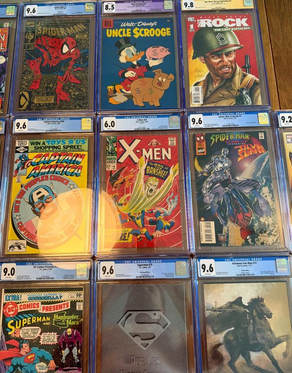 Fumetti: 15 x Graded Marvel & DC Comics - Big Collection!!! – Nuovo e nell'imballaggio originale da Dietikon venduto da gab_qz7y 6