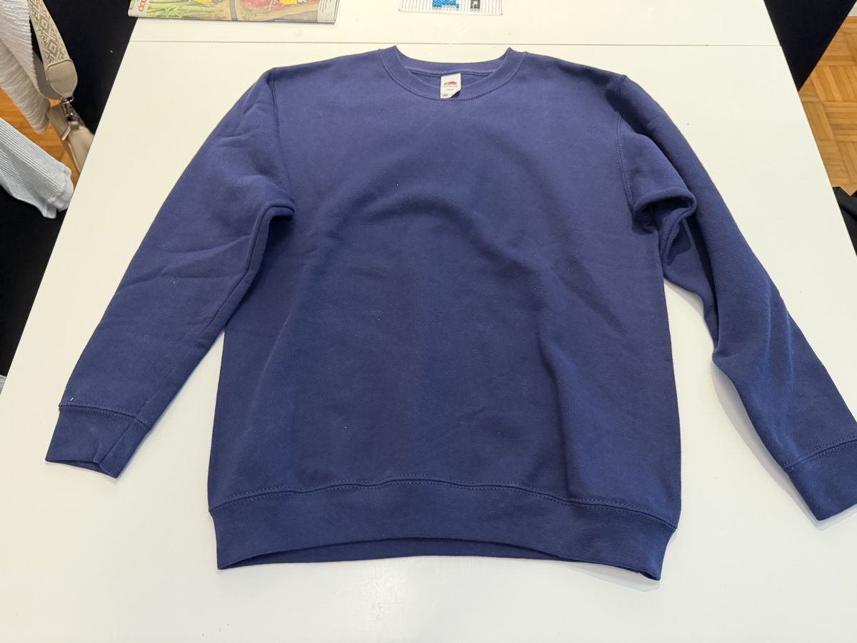 Maglioni & Felpe: Blauer Kinderpullover Fruit of the Loom Grösse 12-13 – Nuovo e nell'imballaggio originale da Suhr venduto da Oppel