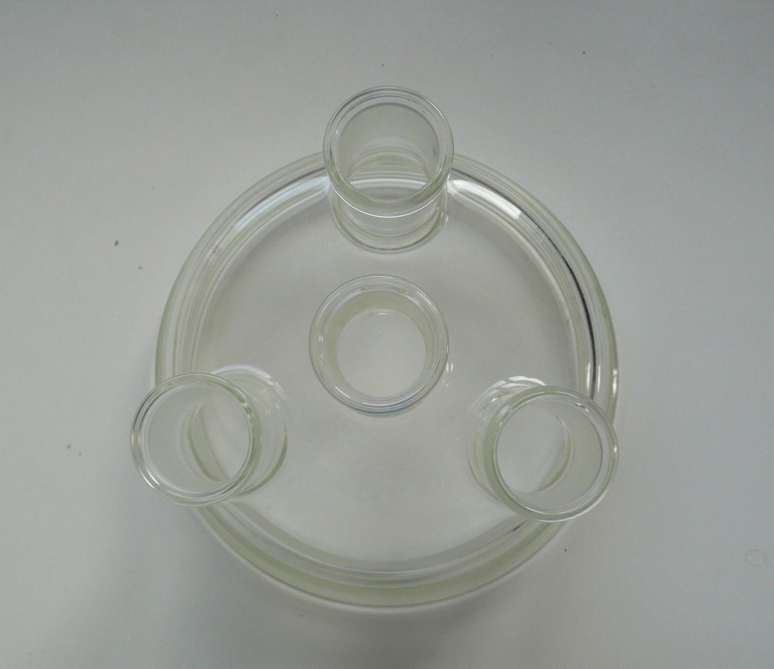 Verres: Reaktorschliffdeckel mit 4x NS 29/32 – D'occasion à Birmenstorf AG par tritonius 1