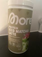 More Protein Iced Matcha Latte Raspberry Marshmallow