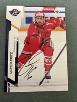 Tanner Fritz SCRJ Hockey Card signiert