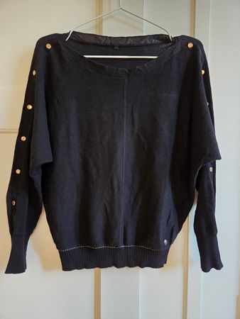 Only Pullover - Schwarz/Gold - Grösse XS Neuwertig