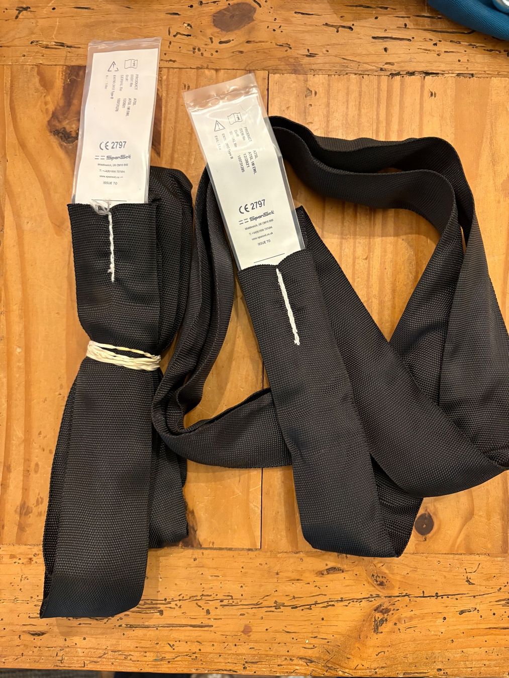 Nastri decorativi: SpanSet ATSL 1M EML,  Robuste Bandschlinge, neu – Nuovo (secondo la descrizione) da Boswil venduto da P18