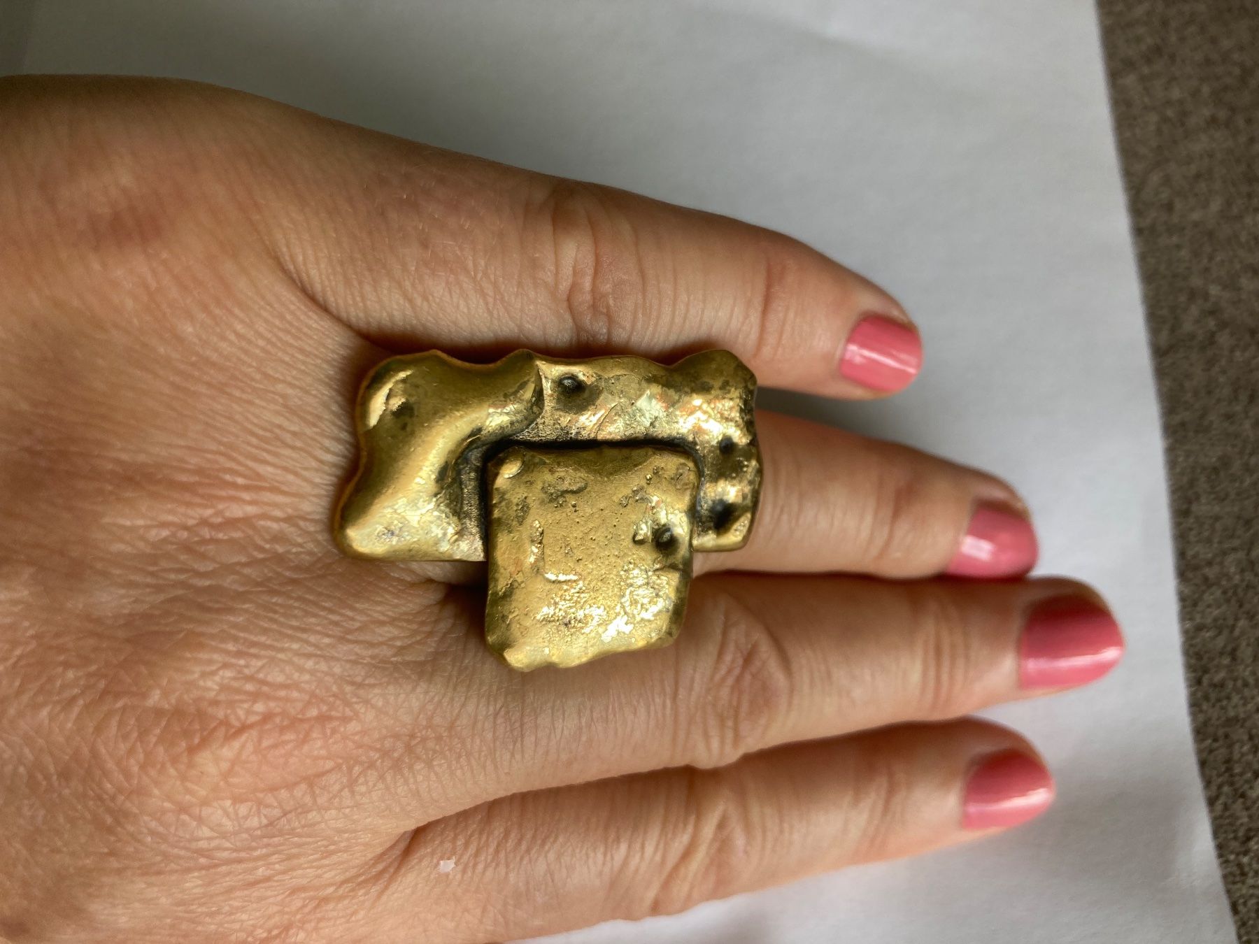 Ringe: Dame Ring, Metall – Gebraucht aus Stallikon von dotka07