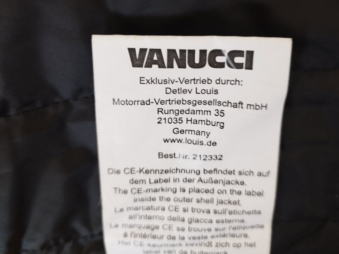 Vanucci Giacche: Motorrad Jacke Damen / Vanucci – Usato da Bülach venduto da verasara 5