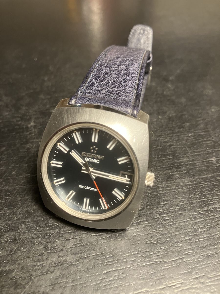 Eterna Uhren: Eterna  Sonic  Electronic   Stimmgabel -  Uhr – Gebraucht aus Herisau von Penholder 1