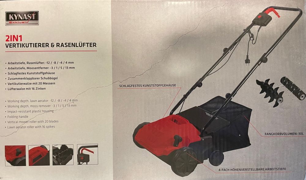 Kynast Vertikutierer und Rasenbelüfter Kaufen auf Ricardo