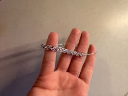 Armband in Silberoptik verstellbar neu