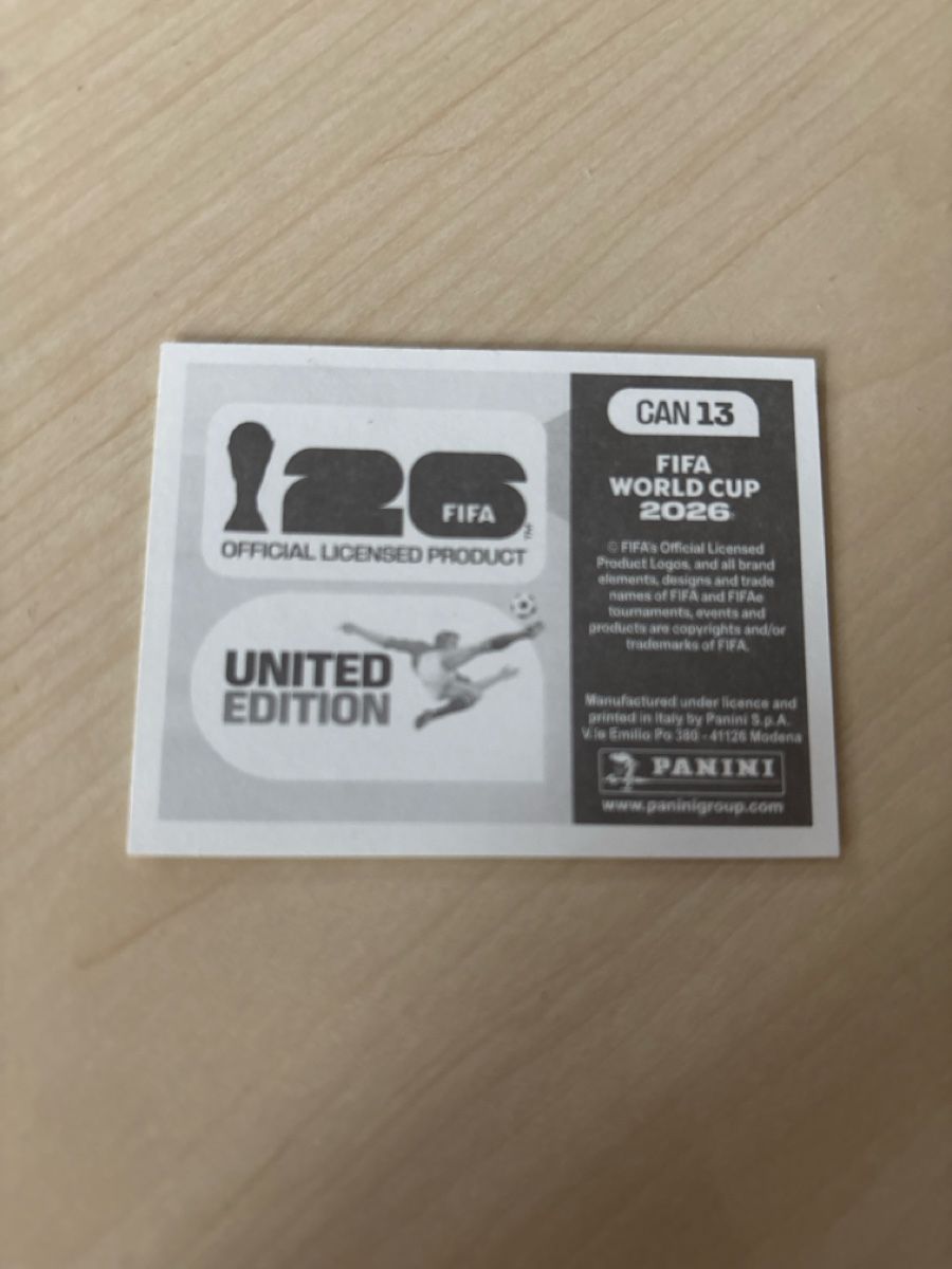 Panini Carte collezionabili: Panini Bild CAN13 – Nuovo e nell'imballaggio originale da Rechthalten venduto da Thierry_89 1