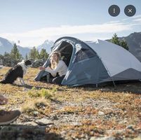 Wie NEU Zelt für drei Personen Fresch&Black