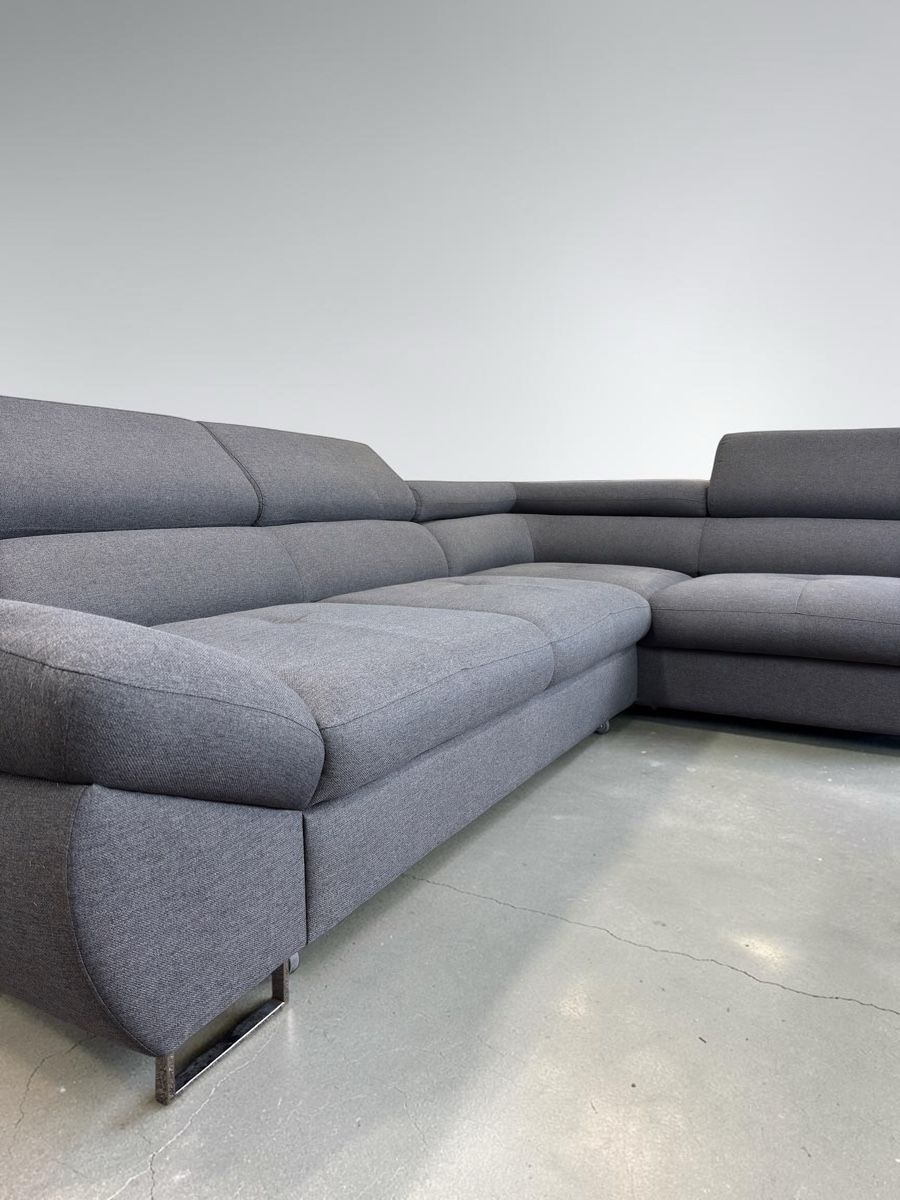 Sofas: Graues Ecksofa mit Schlaffunktion und Stauraum – Gebraucht aus Fehraltorf von Sofalab.swiss 2