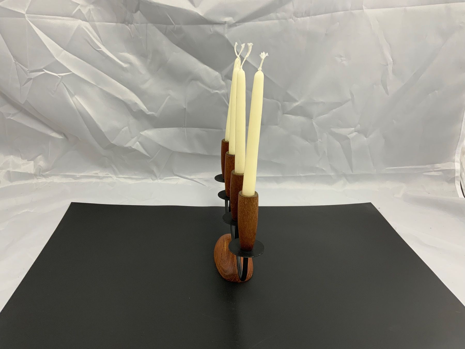 Portacandele: Teak Kerzenständer – Usato da Erlach venduto da silvia3235 4