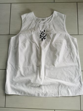 Weisse Bluse, Gr. 50, Lady Anne Fashion