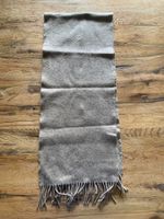 écharpe en laine beige