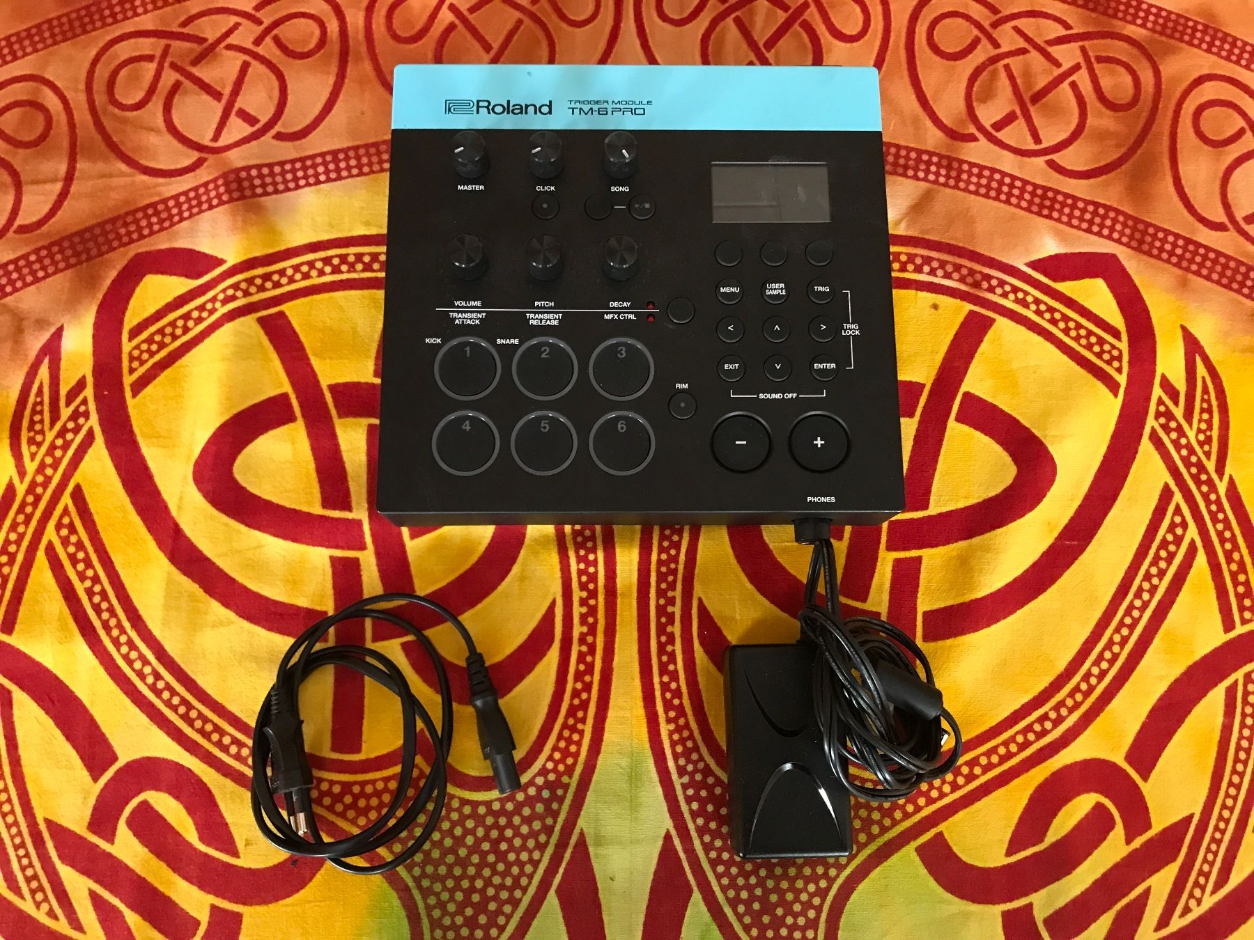 Roland Strumenti musicali: Roland TM-6 Pro Drum Trigger Modul (schwarz) gebraucht – Usato da Morschach venduto da burgo007 5