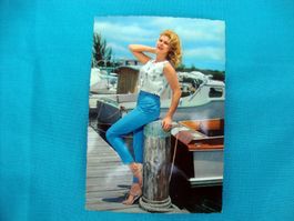 Pin-Up Ansichtskarte 50er 60er Jahre ungelaufen
