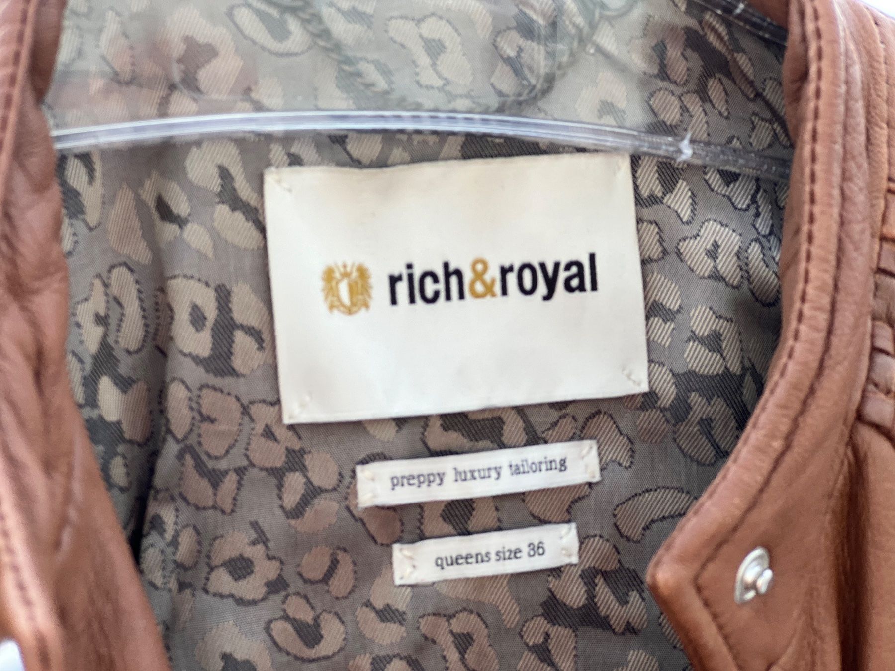 Giacche: Lederjacke von rich&royal – Usato da Zürich venduto da ciaostuffy 3